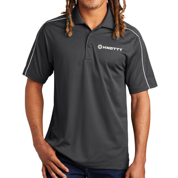 Sport-Tek® Micropique Sport-Wick® Piped Polo - Embroidered Logo Thumbnail