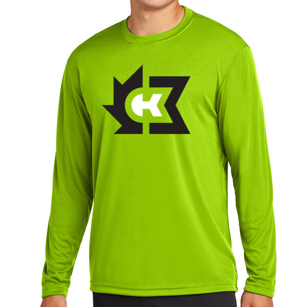Sport-Tek® Long Sleeve PosiCharge® Competitor™ Tee - Printed Logos Thumbnail