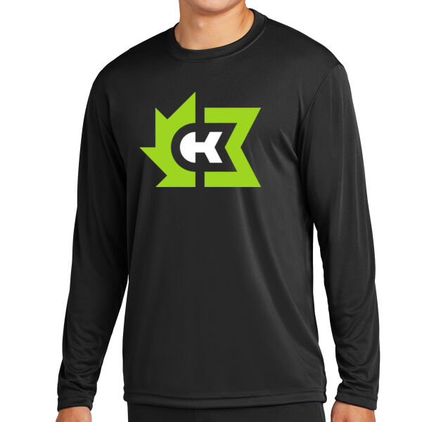 Sport-Tek® Long Sleeve PosiCharge® Competitor™ Tee - Printed Logos Thumbnail