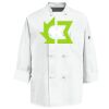 Eight Knot Button Chef Coat with Thermometer Pocket Thumbnail