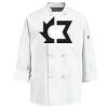 Eight Knot Button Chef Coat with Thermometer Pocket Thumbnail